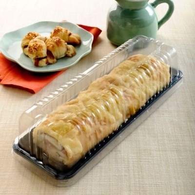 TRAVESSA PRETA C\TAMPA CRISTAL RETANGULAR