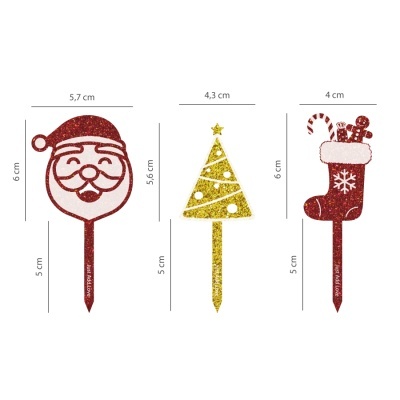 TOPO BOTA ACRILICO 11.4CM