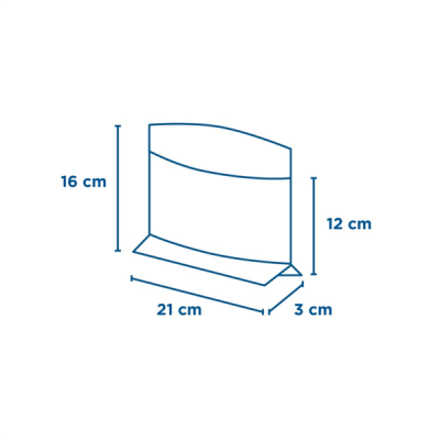 SACO PAPEL KRAFT C\BASE E JANELA  10UN