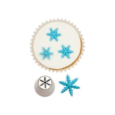 BOQUILHA INOX FLOCO DE NEVE