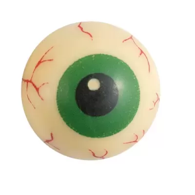 OLHOS CHOCOLATE BRANCO  Ø30MM X 20MM