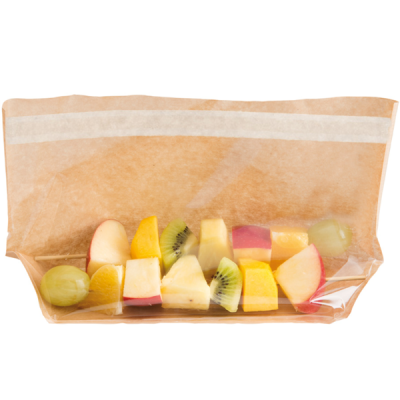 SACO PAPEL KRAFT C\BASE E JANELA  10UN