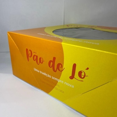 CAIXA PÃO DE LÓ 24X24X12