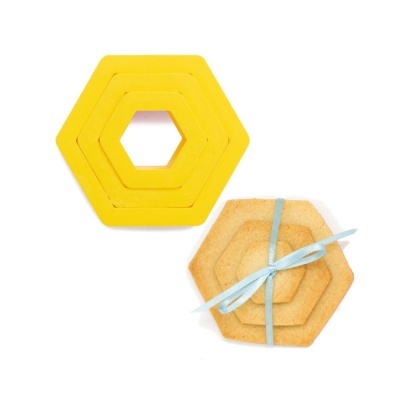 CORTANTE HEXAGONO PLASTICO 3 UN  1,5 - 2,5 - 3,5 X 2,2 HCM