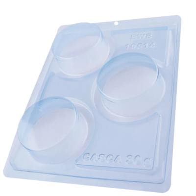 FORMA ACETATO 3P. PÃO DE MEL GRANDE