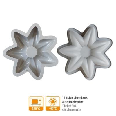 Molde de silicone soft star