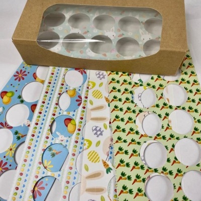 CAIXA KRAFT 10 BRIGADEIROS PASCOA