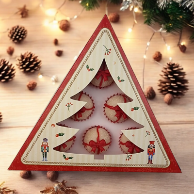 CAIXA PINHEIRO 6 BRIGADEIRO QUEBRA NOZES