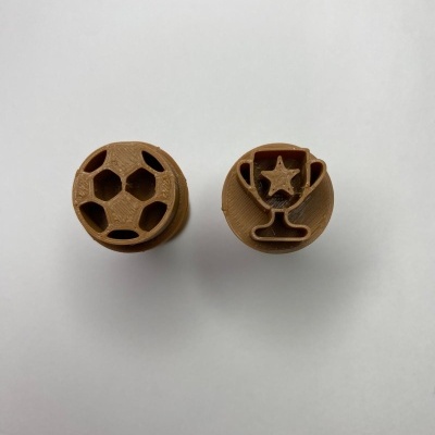 CARIMBO BRIGADEIRO FUTEBOL (ler descrição)