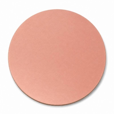 PRATO CARTÃO ROSA GOLD MATE (VÁRIAS MEDIDAS)