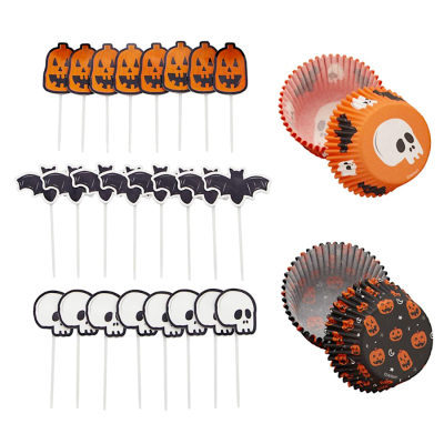 CONJUNTO DE CÁPSULAS TOPPER  HALLOWEEN  72PCS