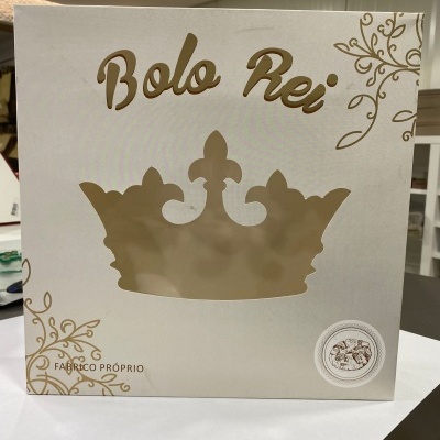 CAIXA BOLO REI 32X32X7.5CM