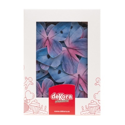 BORBOLETA HOSTIA AZUL 3-6CM 79U