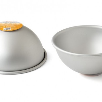 FORMA ALUMÍNIO MEIA BOLA 24CM  X 12H