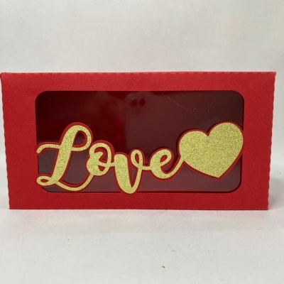 CAIXA PAPEL LOVE/AMO-TE 15X8X3.5CM