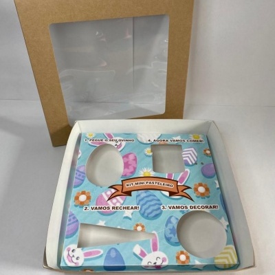 CAIXA KIT MINI PASTELEIRO