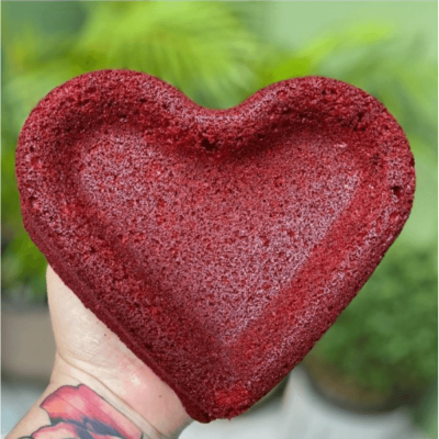 FORMA PISCINA CORAÇÃO 22.5X25X7CM