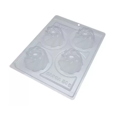 FORMA ACETATO 3PARTES TRUFA SINUOSA
