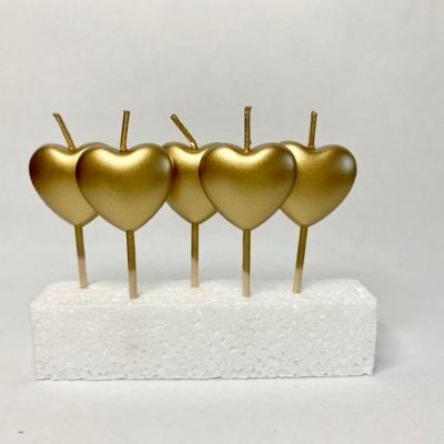 VELA CORAÇÃO 5 UNIDADES