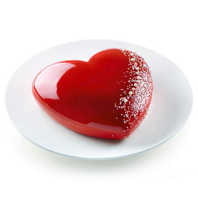 MOLDE SILICONE 3D CORAÇÃO