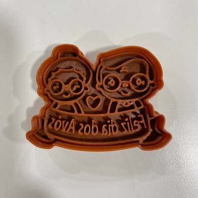 CARIMBO MARCADOR DIA DOS AVOS 8CM