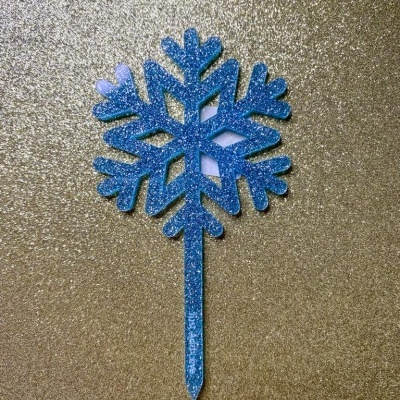 TOPO FLOCO BRILHO 10.8CM