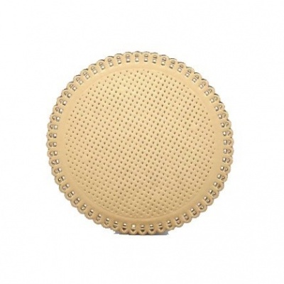 PRATO CARTÃO DOURADO 10CM