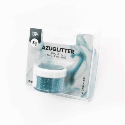 GLITTER AZUL 5GR