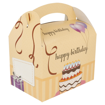 CAIXAS MENU INFANTIL  HAPPY BIRTHDAY