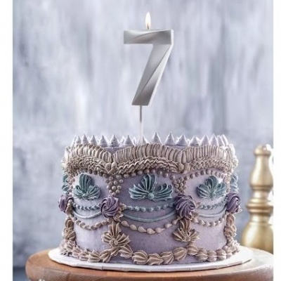 VELA 0 PRATEADO 14.5CM