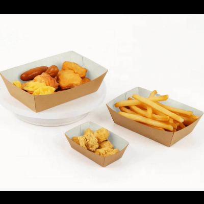 BARQUETAS CARTÃO BRANCO 9,2x5,3x3,4 CM