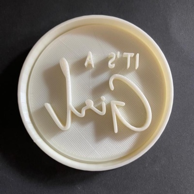 CORTADOR MARCADOR IT"S A GIRL