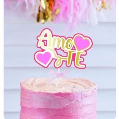 TOPO BOLO AMO-TE