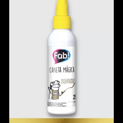 Caneta Mágica FAB DOURADA 60g