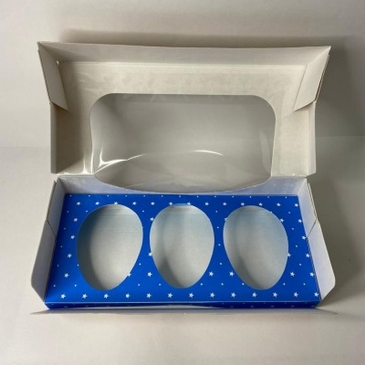 CAIXA CARTOLINA JANELA BASE 3OVOS 50GR