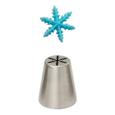 BOQUILHA INOX FLOCO DE NEVE