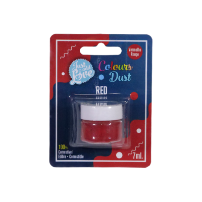CORANTE EM PO VERMELHO 7ML