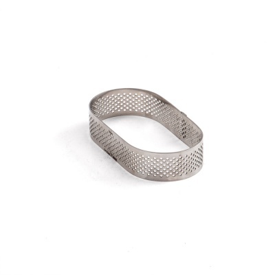 FORMA OVAL MICROPERFURADA 10X6X2CM