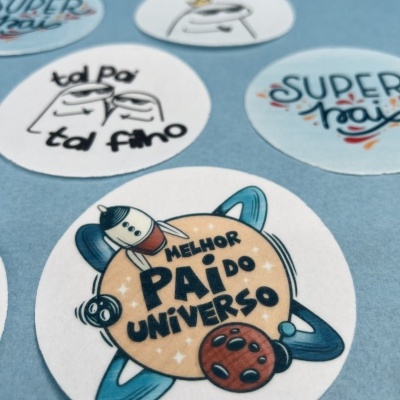 PLACA HOSTIA DIA DO PAI