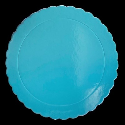 PRATO CARTÃO  AZUL CLARO