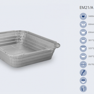 FORMA ALUMINIO REFº21 C/TAMPA DE CARTÃO
