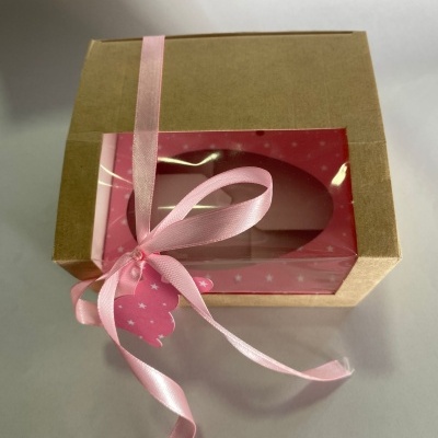 CAIXA CARTÃO COM JANELA PARA OVO 150GR