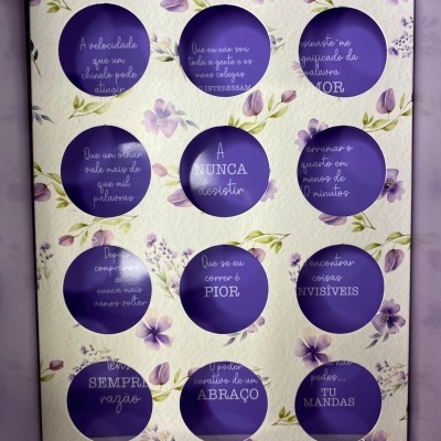 CAIXA  12 BRIGADEIROS DIA DA MÃE