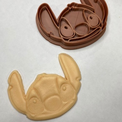 CORTANTE MARCADOR STITCH CARA 10CM