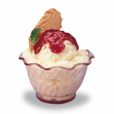 TAÇA PLÁSTICA SOBREMESA TULIPA