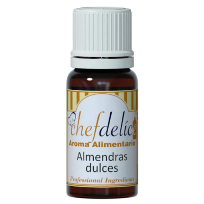 AROMA AMENDOA DOCE 10ML CHEFDELICE AROMA AMENDOA DOCE 10ML CHEFDELICE