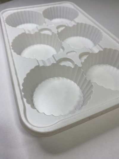 BANDEJA PLASTICO 6 COMPARTIMENTOS