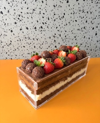 FORMA ACRILICA SLICE CAKE 35X10X10