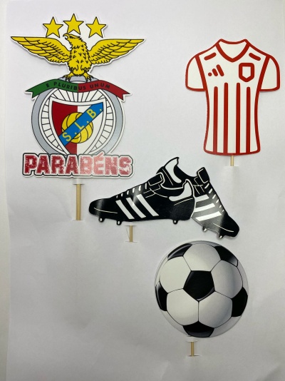 TOPO DE BOLO BENFICA