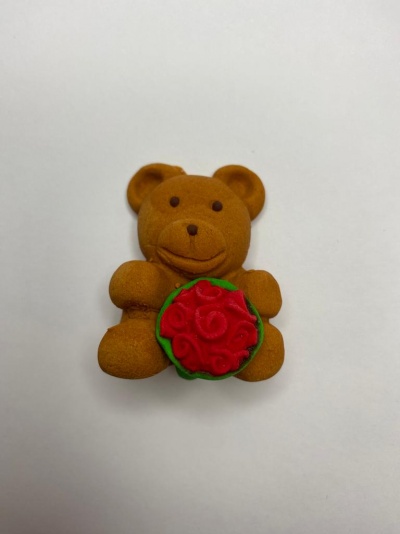 URSO FLORES AÇUCAR 4.5CM